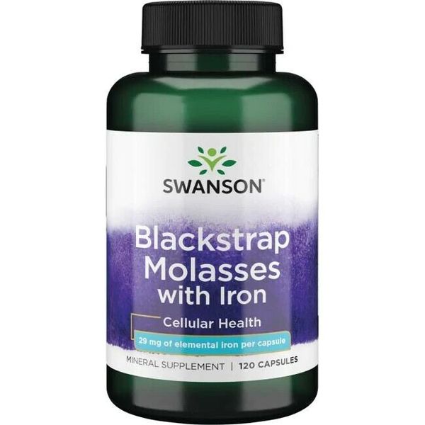 Swanson Premium Blackstrap Molasses with Iron (29mg)