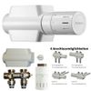 Buderus Universal Mixer Tap Set Multi-Block Corner or Straight Type with Thermostatic Head Thermostatic head.