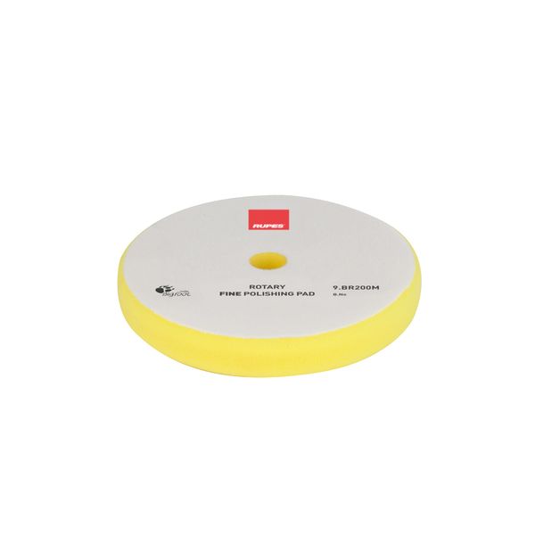 Fine Rotary Foam Pads (Yellow) Ø 180mm, Single Pad