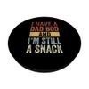 Dad Bod Papa Beer Belly Father's Day PopSockets with Interchangeable PopGrip