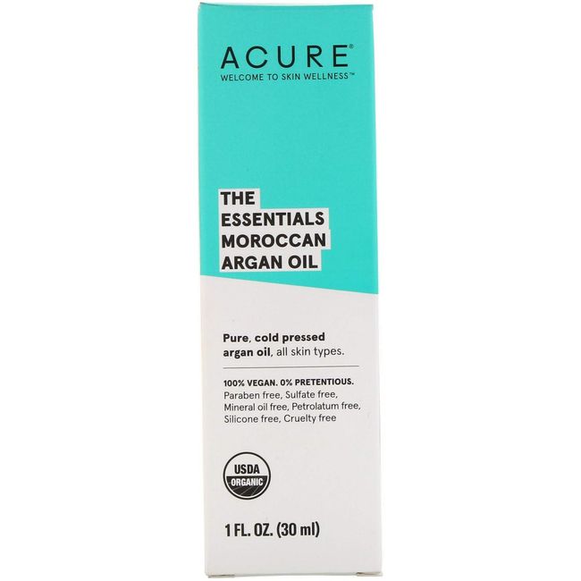 Acure, The Essentials Moroccan Argan Oil, 1 oz (30 ml)