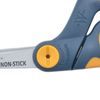 Westcott 8" Bent Titanium Bonded Non-Stick Scissors with Adjustable Glide Feature (14850), Grey/Yellow