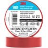 3M Temflex Multi-Purpose Vinyl Electrical Tape 165 3/4in x 60ft Red 10 Rolls