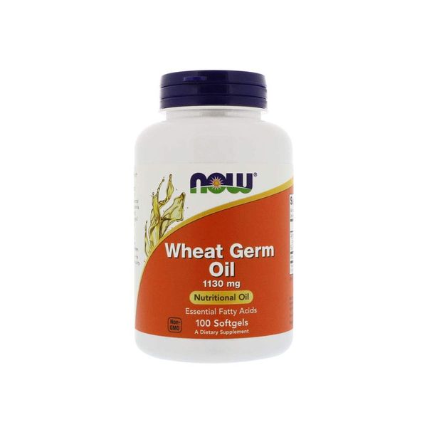 NOW Supplements, Wheat Germ Oil 1,130 mg with Essential Fatty Acids (EFAs), Nutritional Oil, 100 Softgels