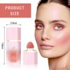 XdealCozyxc 3 Pcs Liquid Blush Stick, Makeup Blusher for Cheeks
