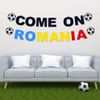 Come On Romania Recyclable Custom Card Party Bunting
