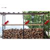 Fireside Shelf Bracket for 40*2x4 Log Rack 40 Black
