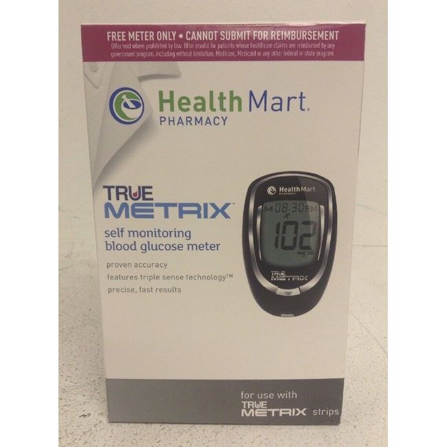 NEW TRUE METRIX Self Monitoring Blood Glucose Meter ONLY