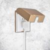 CTForest Gold Socket Cover Type 86, Waterproof Case for Switch Socket, Protects the Socket from Environmental Influences Such as Dust and Moisture