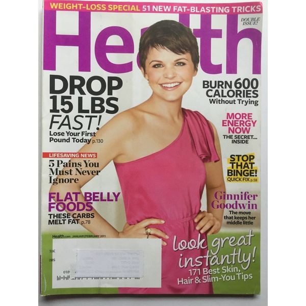 GINNIFER GOODWIN January 2011 HEALTH Magazine