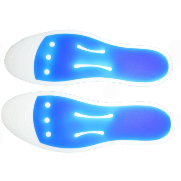 Bodytec Wellbeing Ice Blue Cooling Liquid Gel Insoles (6-7 UK)