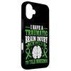 Traumatic Brain Injury Warrior TBI Case for iPhone 16 Plus