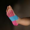 Kinesio Kinesiology Tape: 12 strips/package (Beige/Blue/Re