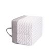 Wickerfield Canvas Laundry Basket With Handle in Rectangular Shape for Home Supply Storage, Office Collection Solution and Decoration (Large)