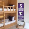 Northwestern Wildcats Banner and Scroll Sign