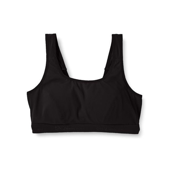 Atsugi Clear Beauty ACTIVE Sports Bra with Firm Support, Overlay, Power Net, Purple Plum - Clear Beauty Active Sports Bra Firm Support Pull Over Power Net Bra black (black 19-3911tcx)