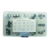 WINGONEER 70PCS 14 Value 3 Terminals Positive Negative Voltage Regulator Transistor Kit T0-220