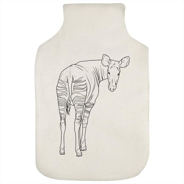 'Okapi Looking Back' Hot Water Bottle Cover (HW00034738)