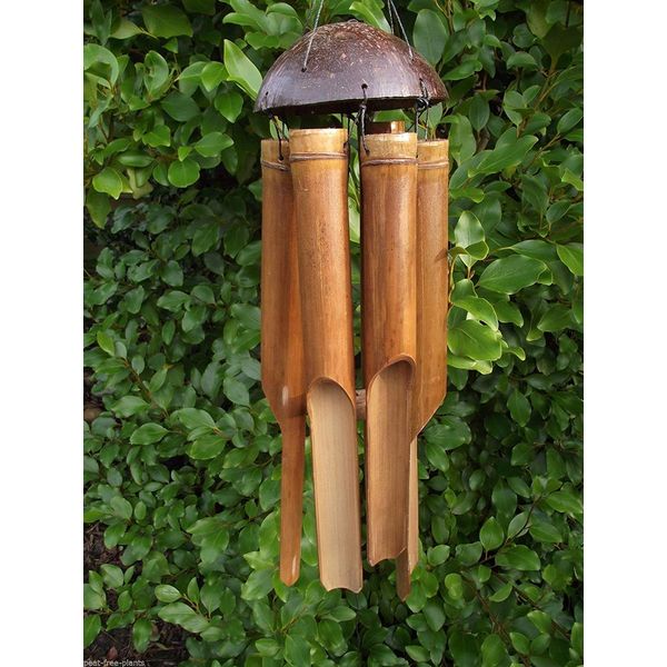 MEDIUM BAMBOO WINDCHIME/wind chime - Handmade in Bali - 45cm long - Fairtrade!!