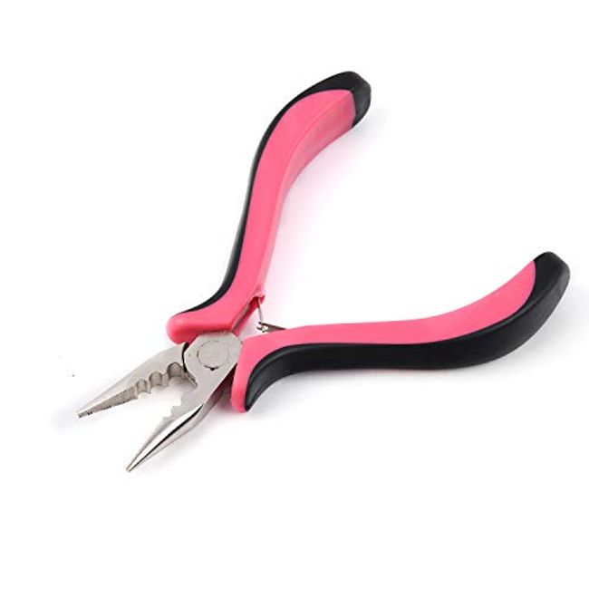 Different Types Hair Extension Pliers Micro Rings Tubes Links Tools  Stainless Steel Hair Extension Removal Tools Pliers - China Hair Extension  Pliers and Micro Rings Tubes price