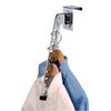 Organize It All Over the Door Folding Hanger Holder, Chrome