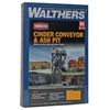 Walthers Cornerstone Series Kit HO Scale Cinder Conveyor & Ash Pit