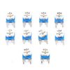 Variable Resistors Potentiometer Kit, 100pcs 10 Values 500ohm-1m Ohm Breadboard Potentiometer, Variable Resistor Trimmer Potentiometer, Adjustable Horizontal Cermet Potentiometer