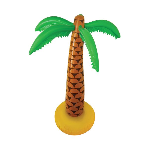 HENBRANDT Inflatable Palm Tree 90cm Small Tropical Palm Tree