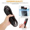 Rubber Seal Strip Edge For Car Front Windshield Wiper Panel Auto Anti-aging Trim