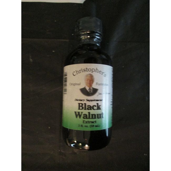 Dr. Christopher's Black Walnut Extract 2 fl oz Bottle Liquid Brand New