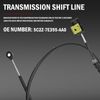 5C2Z-7E395-AA Auto Transmission Gear Shift Cable for 2005-2014 E150 E250 E350 E450 Super Duty Transmission Shift Cable 5C2Z7E395AA