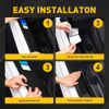 For Toyota Car Accessories Door Sill Protector Scuff Plate Panel Step Covers B+W