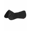 LeMieux ProSorb Plain 3 Pocket Quilted Half Pad - Black Large