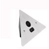 DIYSecuritycameraworld H.264 1920x1080P 2.0MP IP Network NightVision Corner Mountable Camera 12VDC Support Audio P2P, Mobile Phone View. Prefect for Elevator, Inside Room. with PoE Function