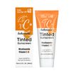 ARCHIDATE Vitamin C Sun Cream Face - Face Cream with SPF 40 - Tinted Sunscreen Tinted Sun Cream Face - Sun Protection Face Against UVA & UVB - Waterproof Moisturising Sunscreen