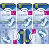 Discreet Extra Einlagen Pads Damenbinden 10 STÜCK x 5 Packungen