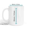 Handmade by Stukk King COASTER023 Coffe Cup, Tea, Mug Coaster, Ceramic