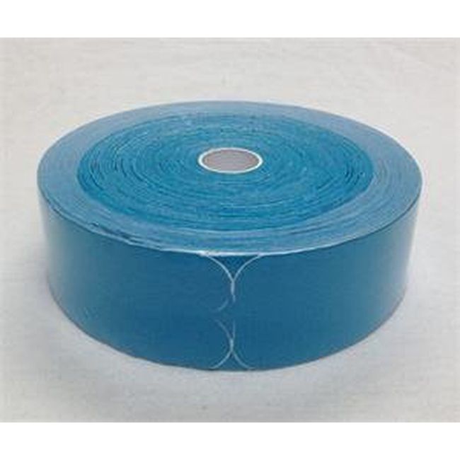 Therapist’s Choice® Kinesiology Tape, 2"x105' PRE-CUT Bulk Roll (BLUE), PRE-C...