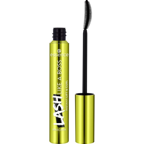 Essence LASH LIKE A BOSS INSTANT LIFT & CURL MASCARA, mascara, nero, oscillante, risultato immediato, di lunga durata, vegano, senza profumo, senza alcool (9,5 ml)