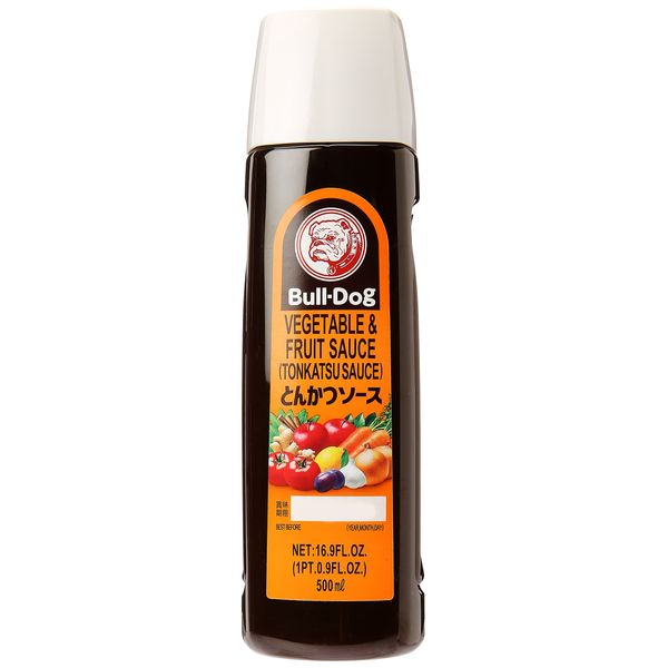 Bull-Dog Vegetable & Fruit Sauce, Tonkatsu Sauce, 16.6 oz