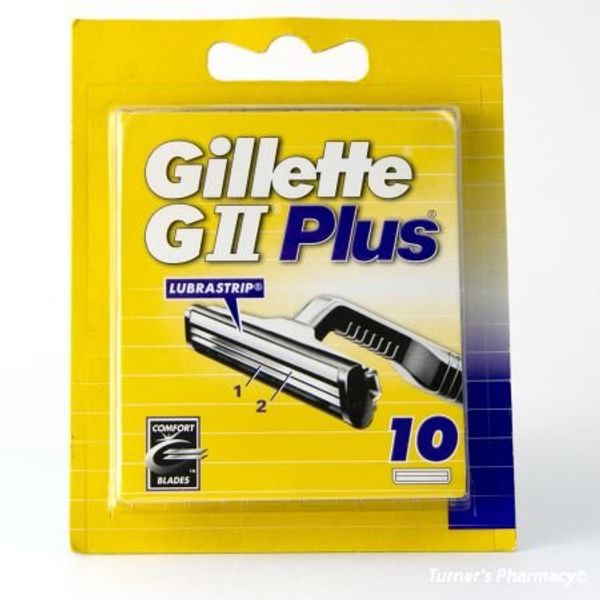 "Gillette 10 GII Plus blades"