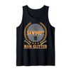 Sawdust Is Man Glitter Woodworking Tank Top