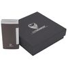 GERMANUS Jetflame Torch Cigar Lighter Flat, Dark Grey