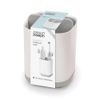 Joseph Joseph Easy-Store - Compact Toothbrush Holder Caddy Bathroom Storage , Grey/White, Regular