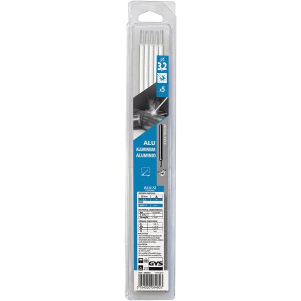 GYS - 084803 - GYS Aluminium Electrodes - Ø3.2 (5 Pack)