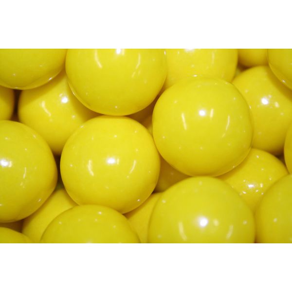 GUMBALLS YELLOW 25mm or 1 inch (285 count), 5LBS