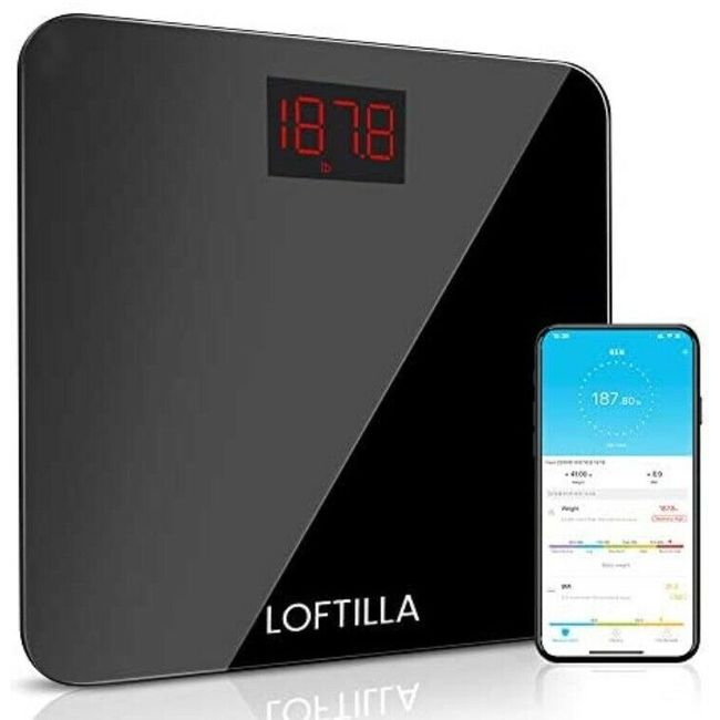 LOFTILLA Scale for Body Weight, Weight Scale, Digital Bathroom Scale, 396  lb Weighing Scale