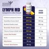 Lymph MD Lymphatic System Supplement with 9 Botanicals Dandelion, Burdock 60-Ct