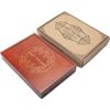 Shut the Box Dice Game，Wooden Board Table Math Game with Lid - 6 Dice - Gift Pac