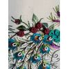 Lili - Peacock Hearts, an Advanced Brazilian Embroidery Pattern